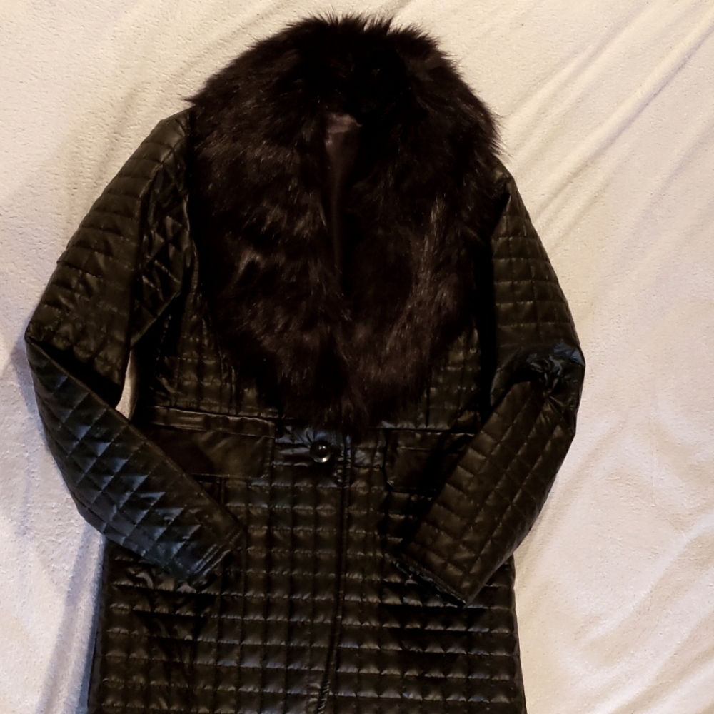Black winter coat